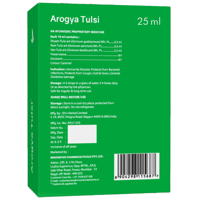 Arogya Tulsi Ark Drop