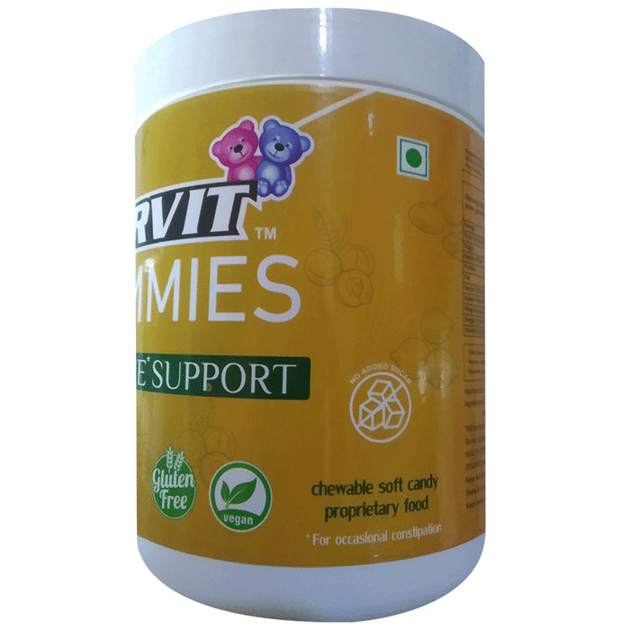 Arrvit Laxative Support Gummies Delicious Guava No Added Sugar