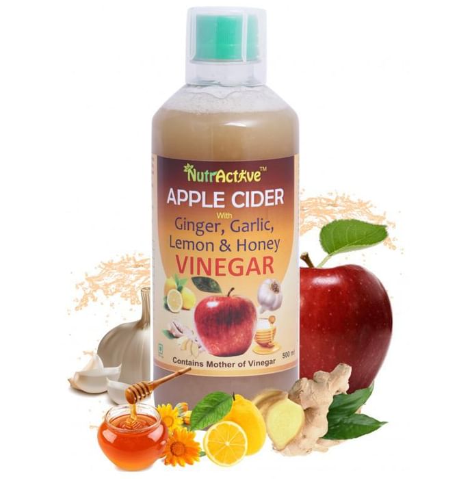 NutrActive Apple Cider Vinegar with Ginger, Garlic, Lemon & Honey - Classic Derma