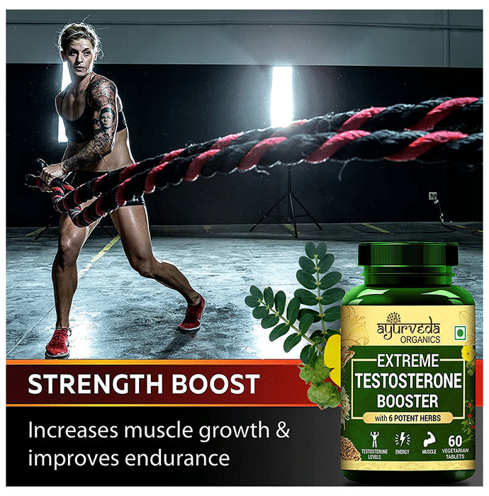 Ayurveda Organics Extreme Testosterone Booster Vegetatrian Tablet