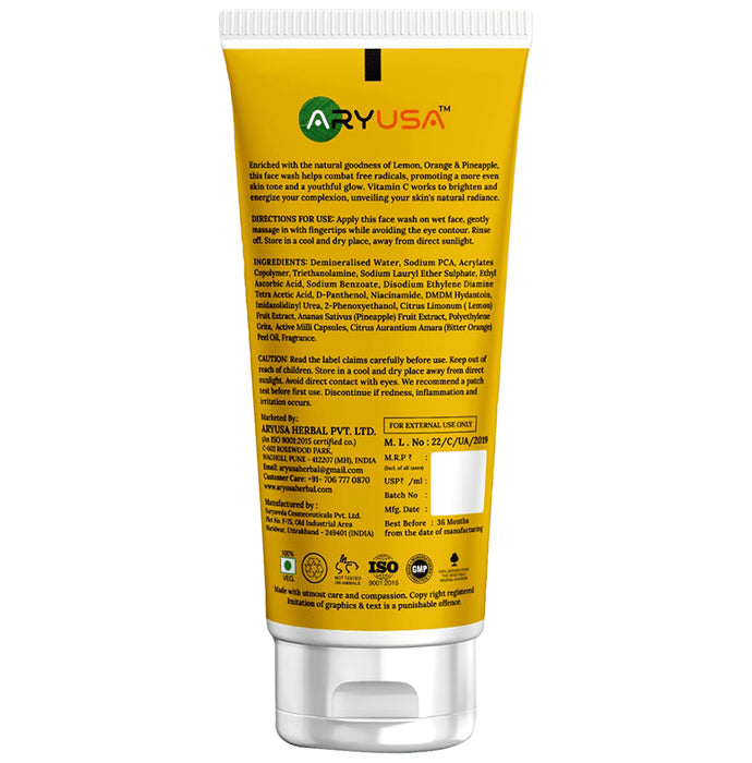 Aryusa Vitamin C Face Wash