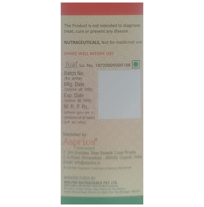 Asprius Aspivit 369 Syrup Sugar Free