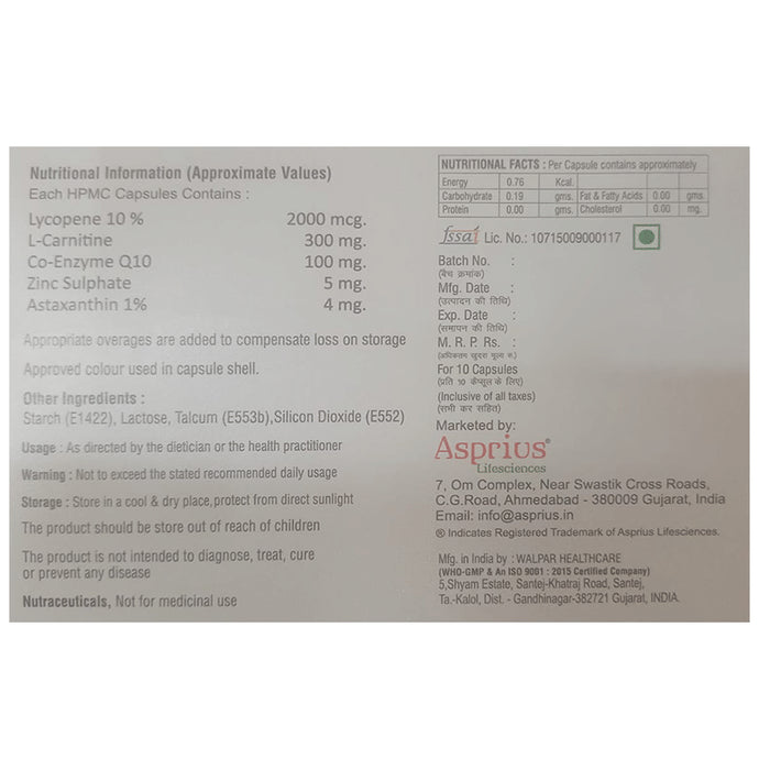 Asprius Aspivit LX Capsule