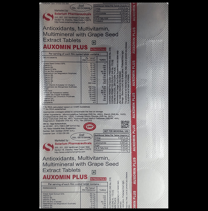Auxomin Plus Tablet