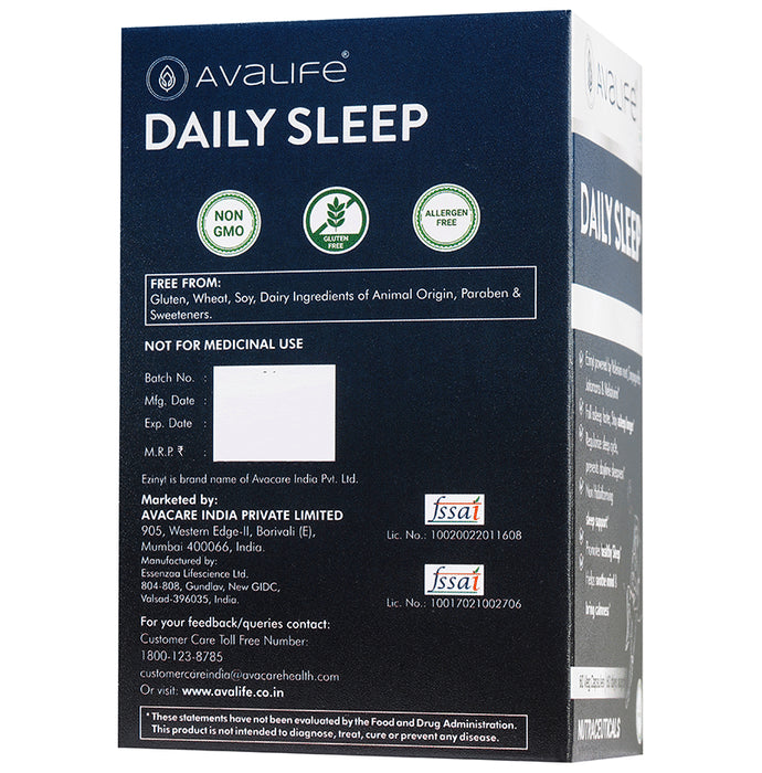 Avalife Daily Sleep Veg Capsule