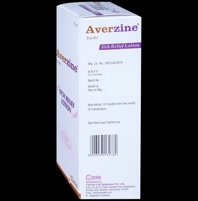 Averzine Itch Relief Lotion