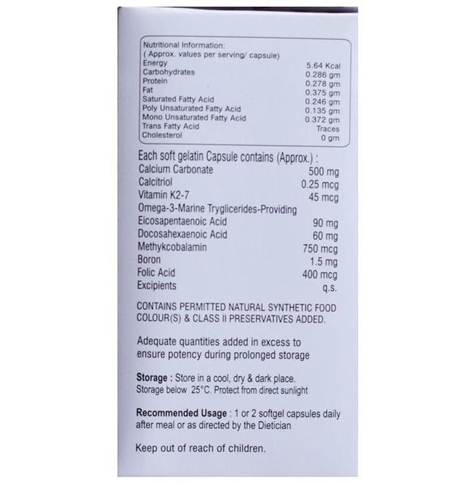 Absecal K2 Softgel Capsule