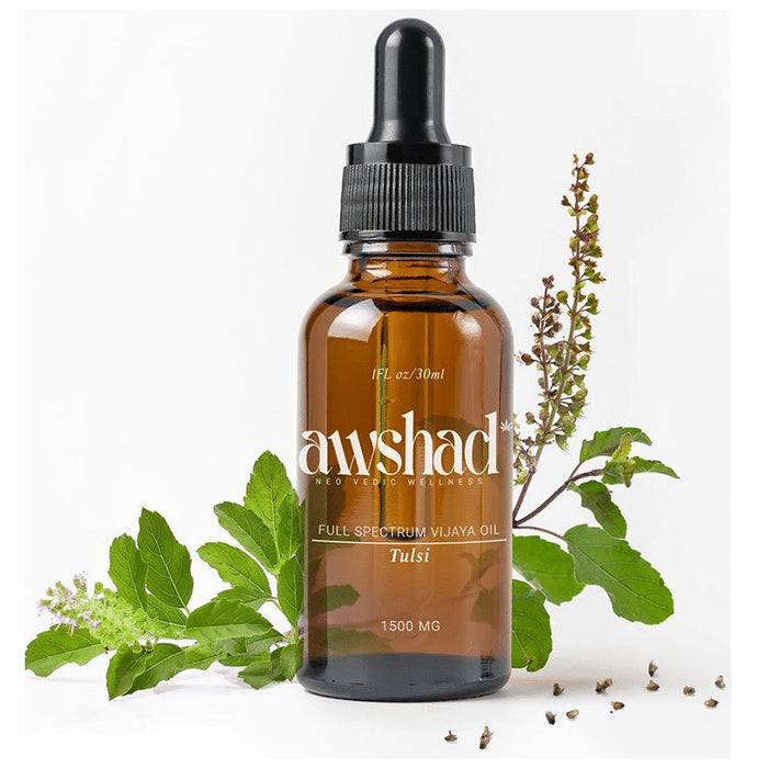 Awshad Full Spectrum Vijay Oil 1500mg Tulsi