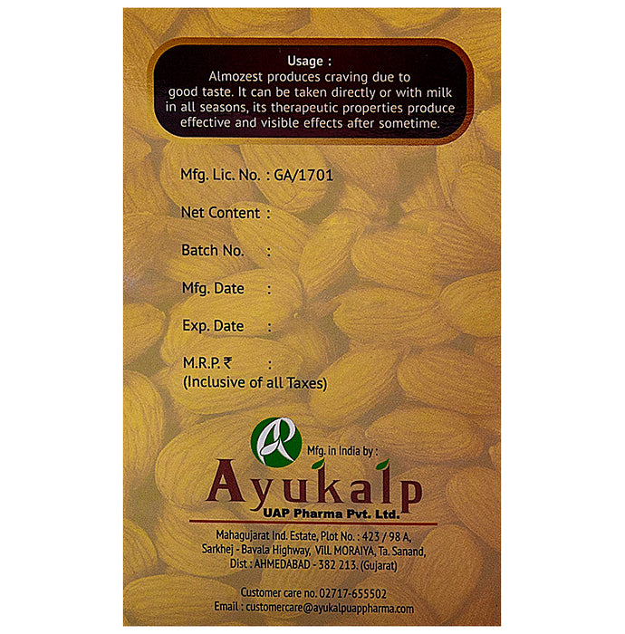 Ayukalp Almozest- A Premium Quality Ayurvedic Health Supplement for Whole Body