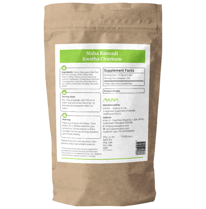 Ayuna Maha Rasnadi Kwatha Churnam