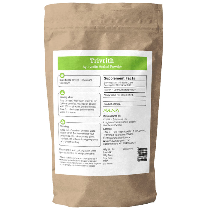 Ayuna Trivrith Powder