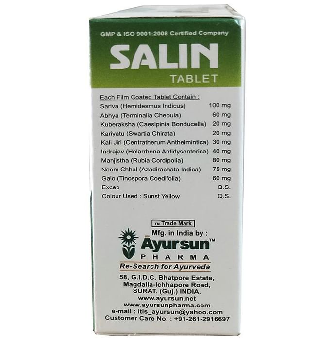 Ayursun Pharma Salin Tablet