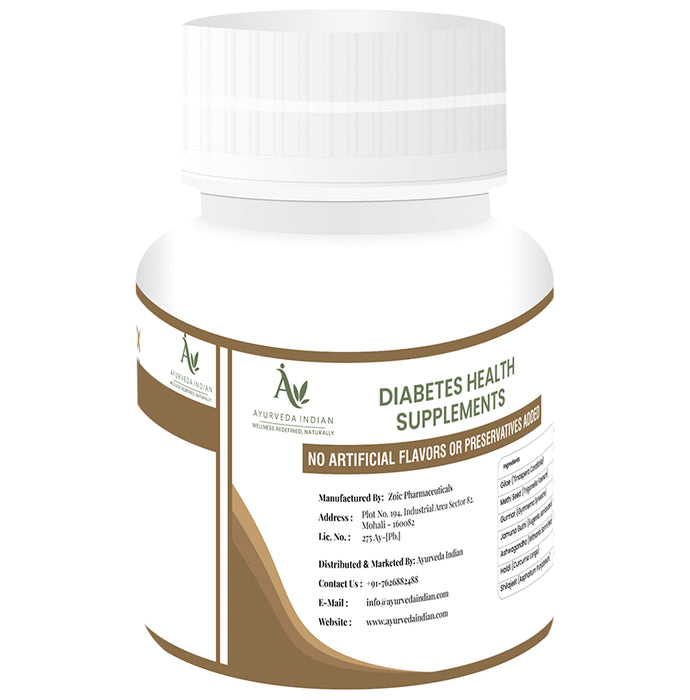 Ayurveda Indian Diabetes Health Supplement Capsule