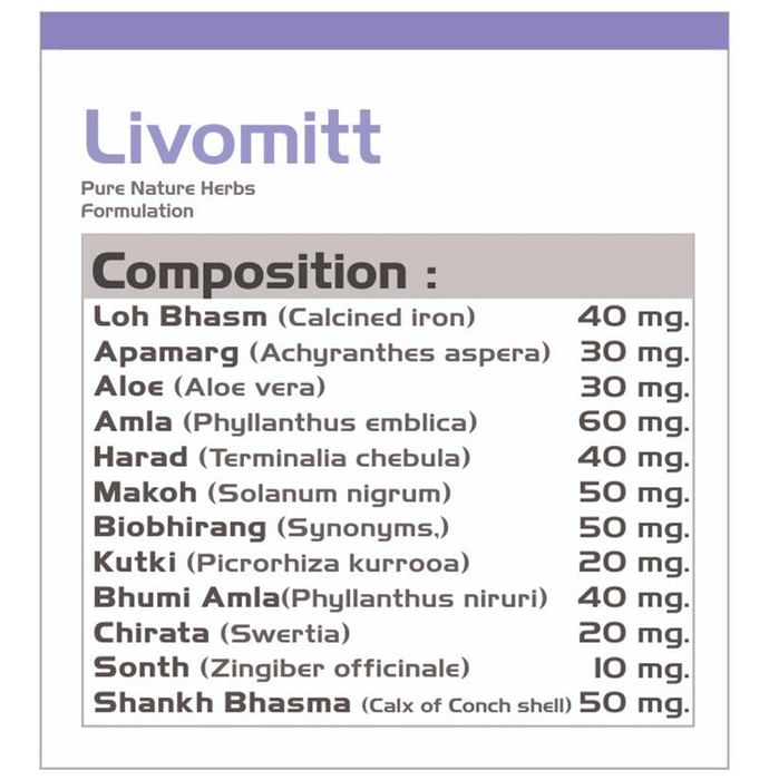 Ayurveda Redefined Livomitt Tablet