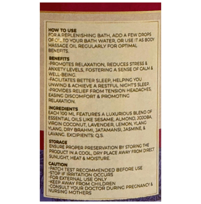 Ayurvedam Calming Tranquility Oil