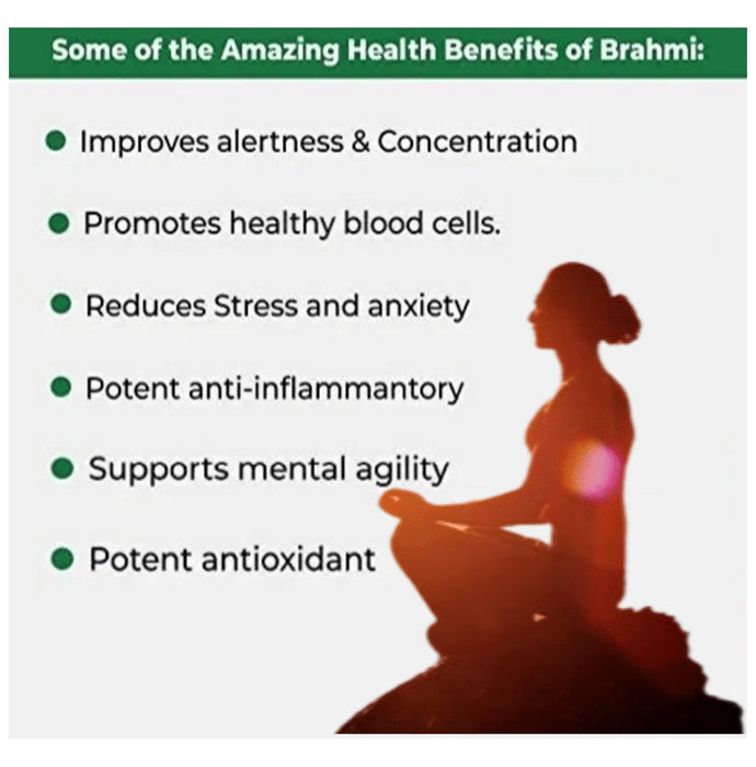 Ayurvediq Better Life Brahmi Tablet Wellness Pure Herbs Improves Alertness Anti- Ageing