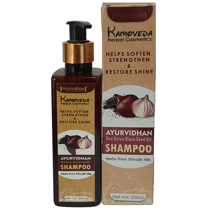 Ayurvidhan Red Onion Black Seed Oil Shampoo