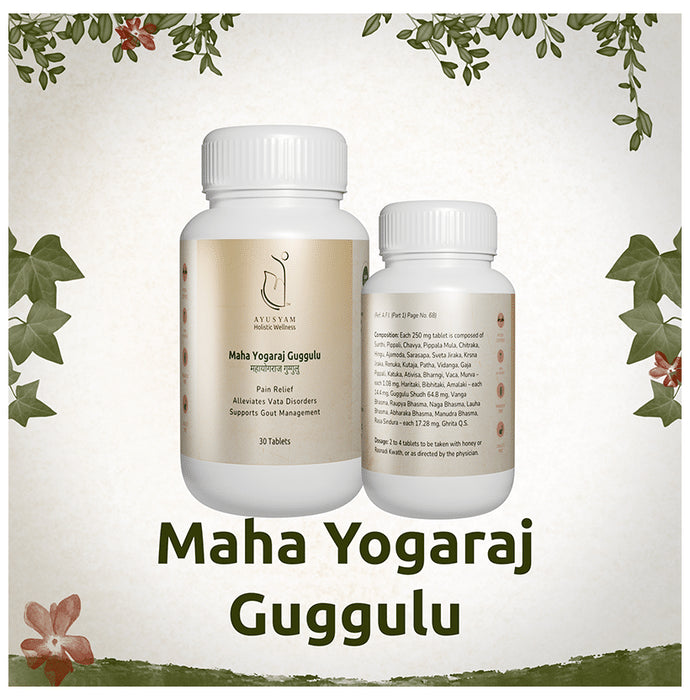 Ayusyam Maha Yogaraj Guggulu Tablet