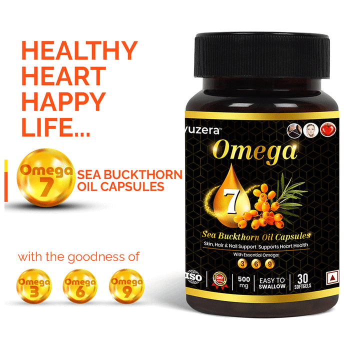 Ayuzera Omega Sea Buckthorn Oil Softgel