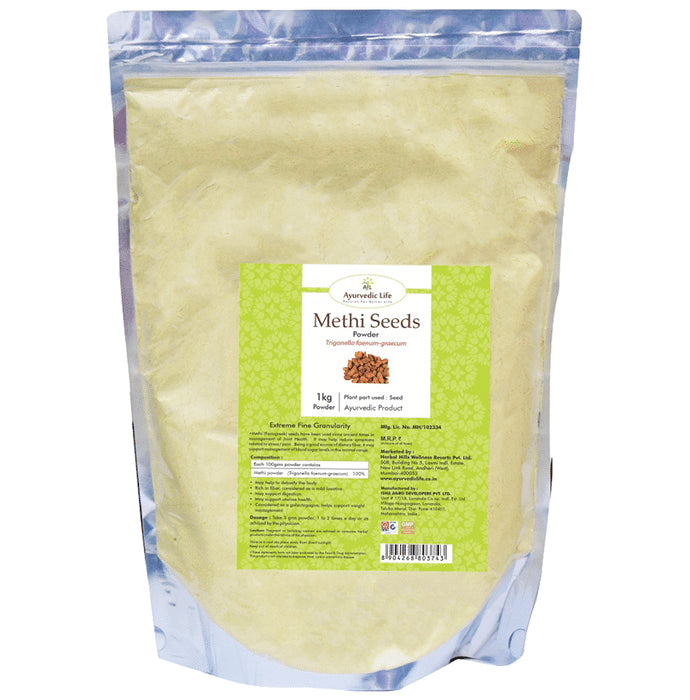 Ayurvedic Life Methi Seeds Powder - Classic Derma