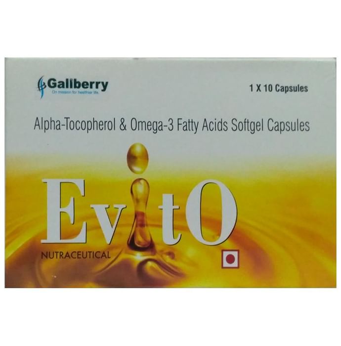 Evito Softgel Capsules - Classic Derma