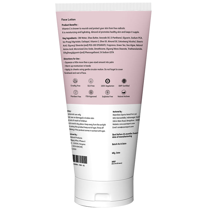 Azani Active Care Avocado & Vitamin E with Olive & Almond Oils Face Lotion