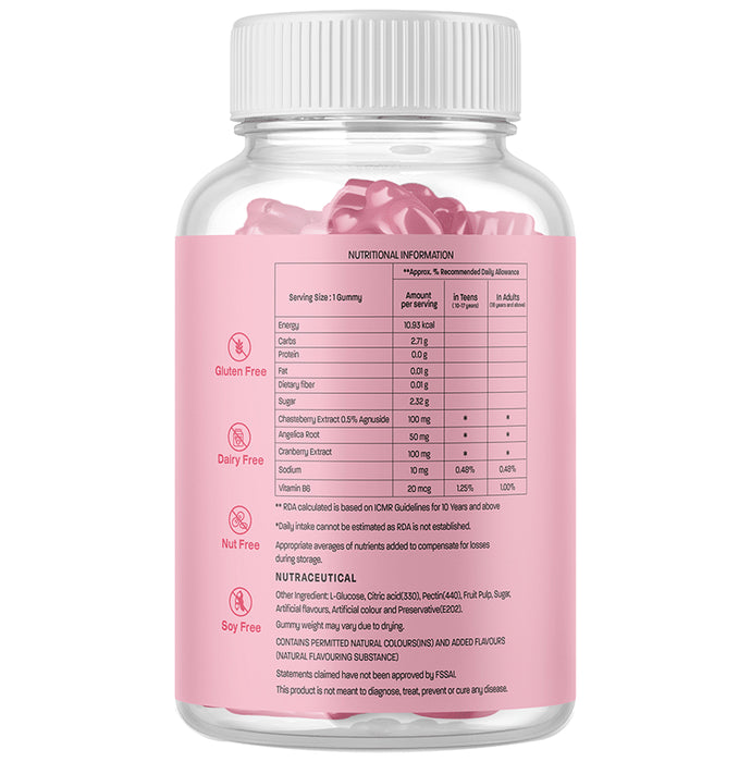 Azani Active Nutrition PMS Vitamins Gummies Strawberry