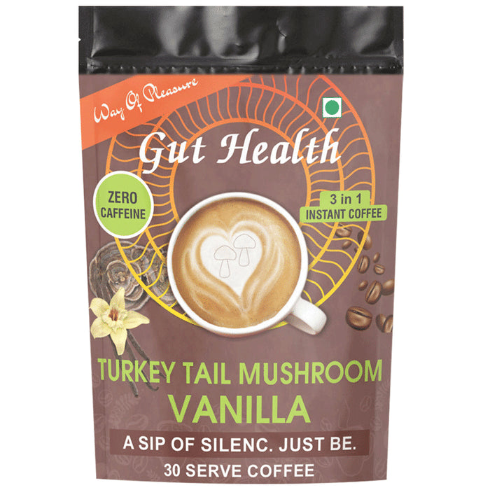 Way Of Pleasure Turkey Tail Mushroom Coofee Vanilla Powder - Classic Derma