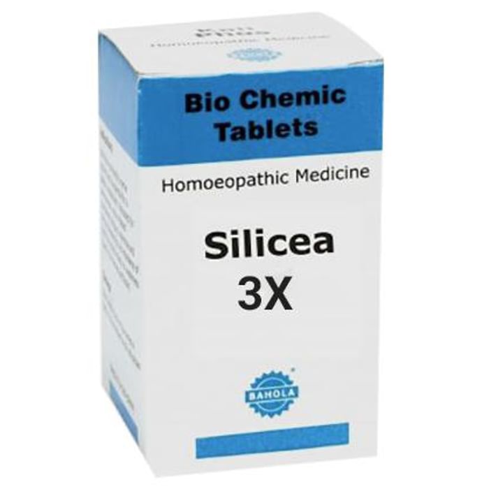 Bahola Silicea Biochemic Tablet 3X - Classic Derma