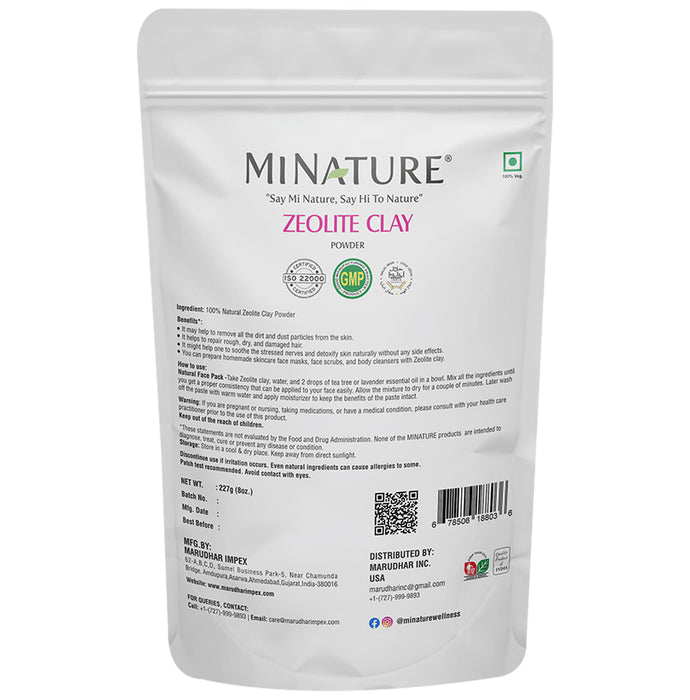Minature Zeolite Clay Powder