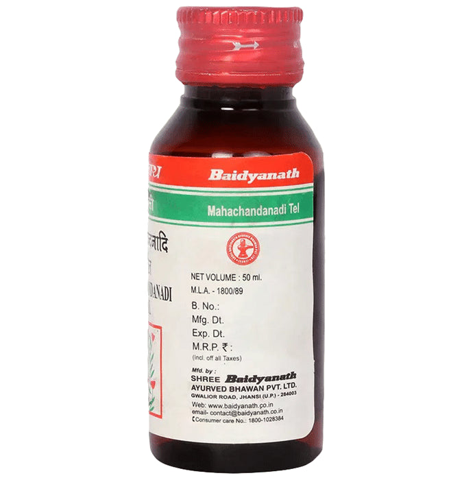 Baidyanath (Jhansi) Mahachandanadi Tail (50ml Each)
