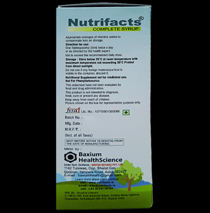 Nutrifacts Complete Syrup