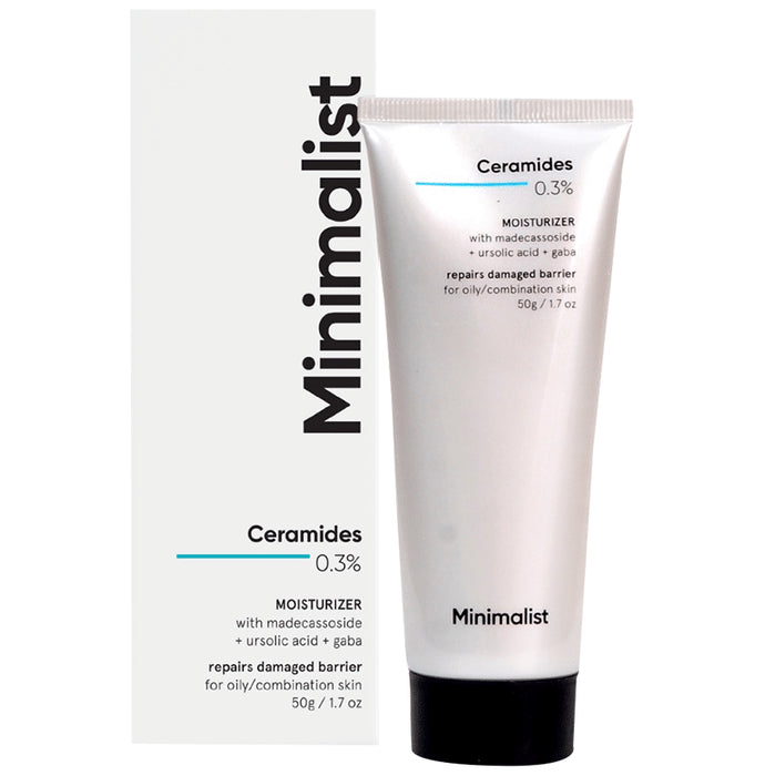 Minimalist 0.3% Ceramides + Madecassoside Moisturizer | Repairs Damaged Barrier - Classic Derma