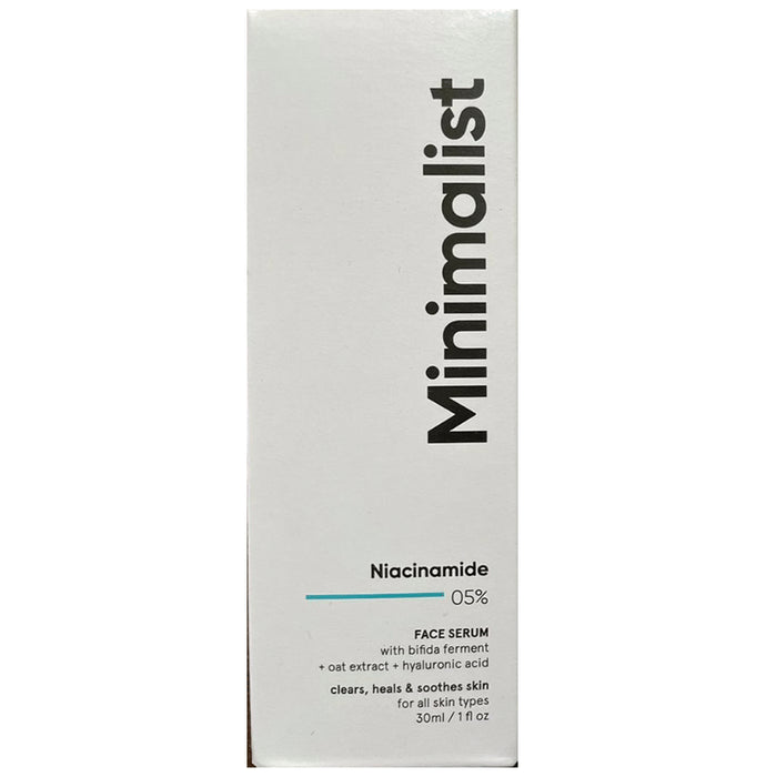 Minimalist 05% Niacinamide Face Serum | Reduces Dullness and Acne Spots - Classic Derma