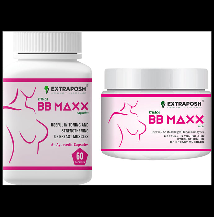 Extraposh BB Max gel 100gm & BB Max Capsule (60 Each) - Classic Derma