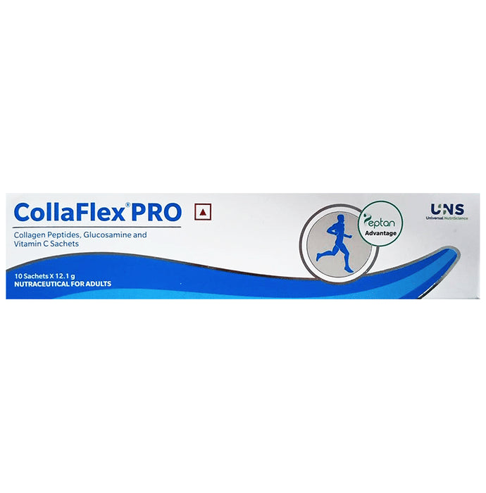 Collaflex Pro Collagen Peptide, Glucosamine and Vitamin C Sachets (12.1gm Eahc) - Classic Derma
