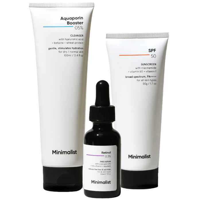 Minimalist Anti-Aging Skincare Kit - Classic Derma