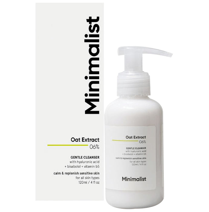 Minimalist Oat Extract 6% Gentle Cleanser for Hyaluronic Acid | For Sensitive Skin - Classic Derma