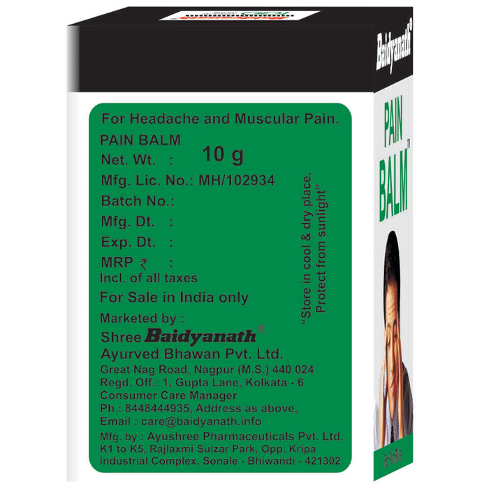 Baidyanath (Nagpur) Pain Balm