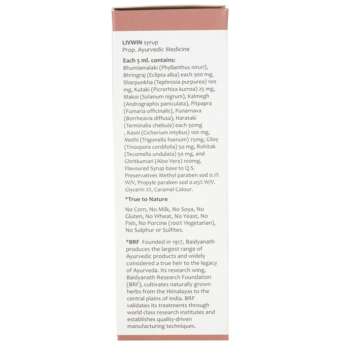 Baidyanath Ayurvedant Livwin Syrup