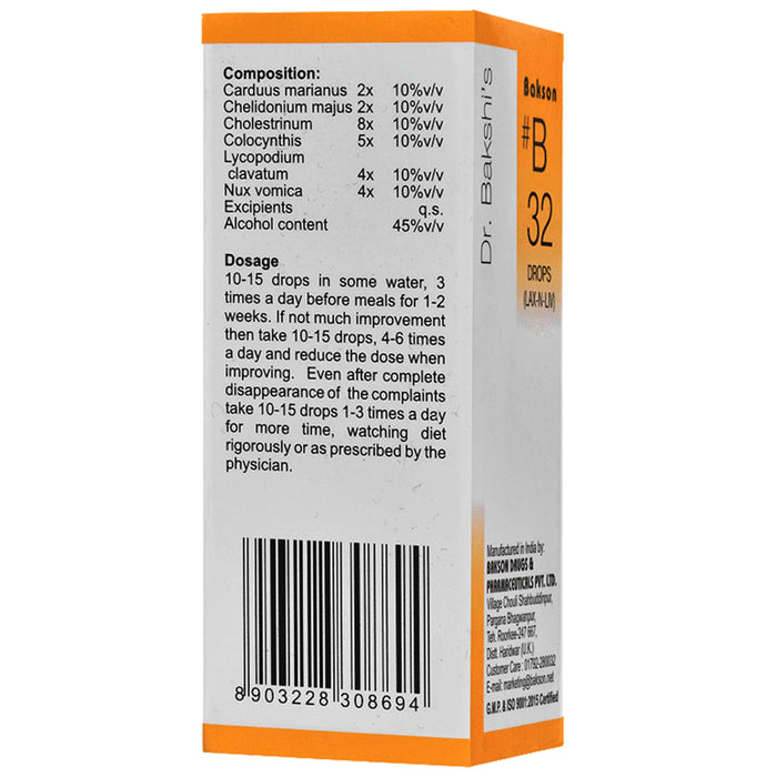 Bakson B32 Lax-N-Liv Drop