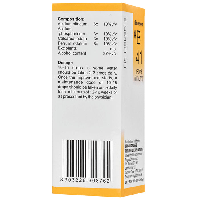 Bakson B41 Vitality Drop