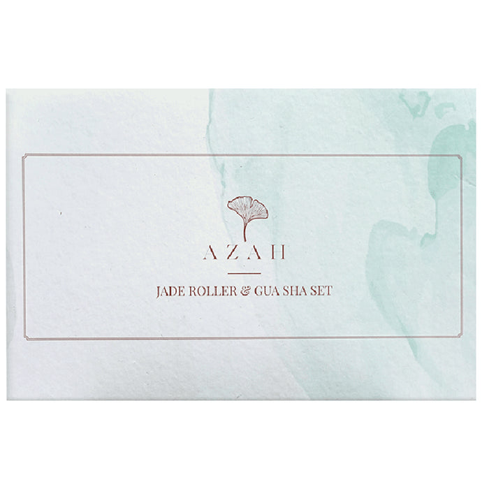 Azah Jade Roller & Gua Sha Set - Classic Derma
