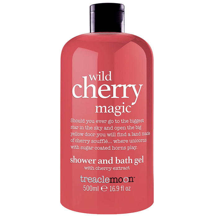 Treaclemoon Wild Cherry Magic Shower and Bath Gel - Classic Derma
