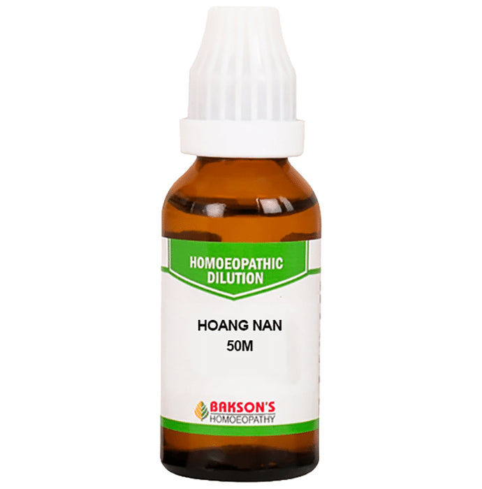 Bakson's Homeopathy Hoang Nan Dilution 50M