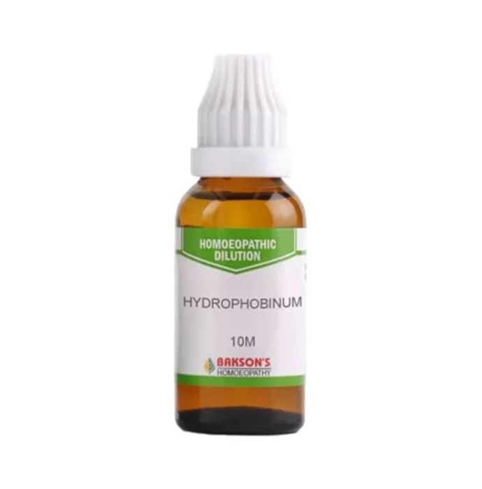 Bakson's Homeopathy Hydrophobinum Dilution 10M