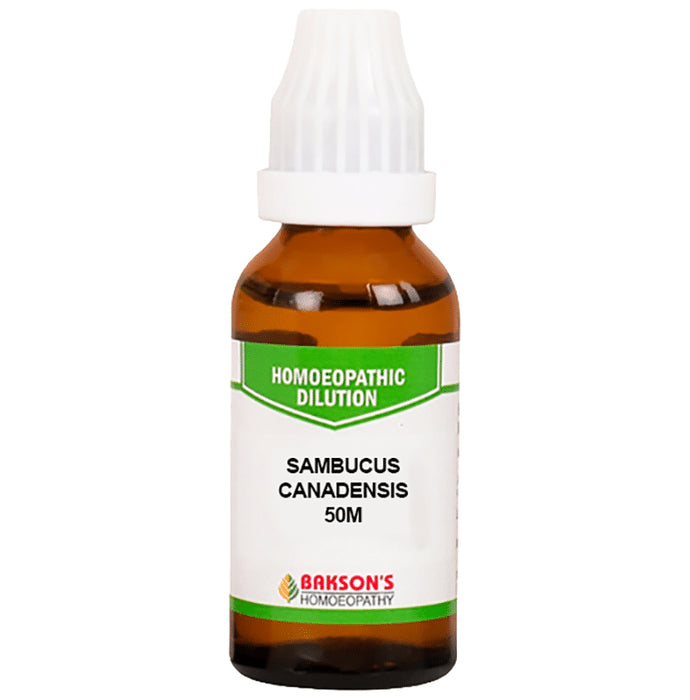 Bakson's Homeopathy Sambucus Canadensis Dilution 50M