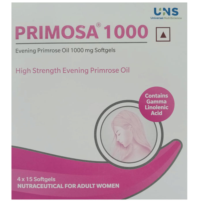 Primosa 1000 Evening Primrose Oil Softgel - Classic Derma