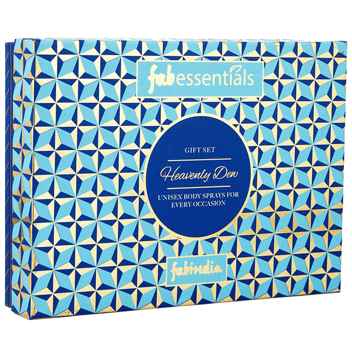Fabessentials Heavenly Dew Unisex Body Sprays Gift Set - Classic Derma