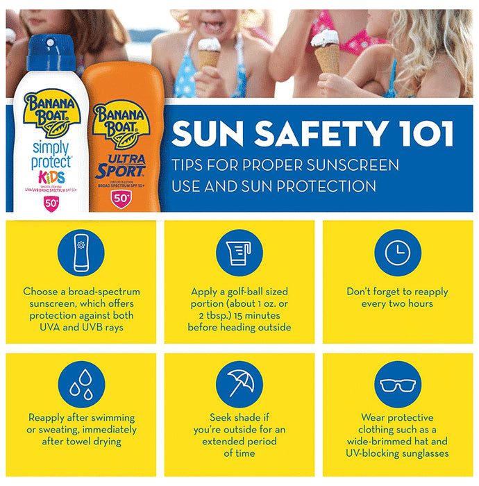 Banana Boat Sun Comfort Ultra Mist Broad Spectrum Sunscreen Spray SPF 50+